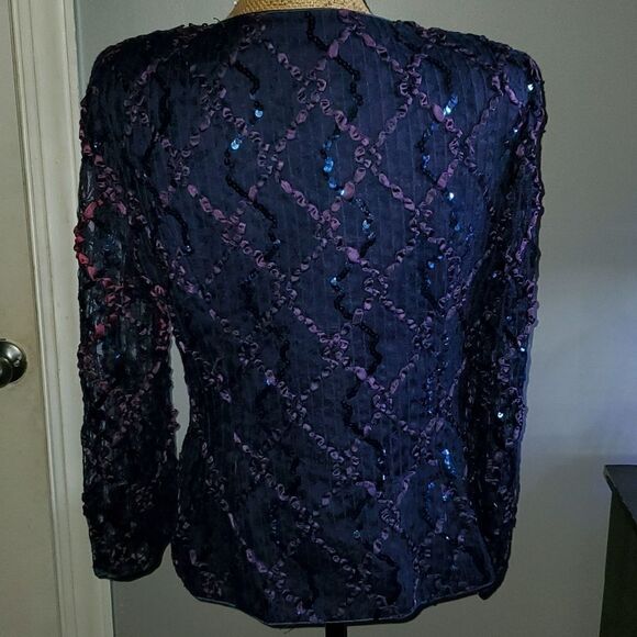 Lace Mesh Jacket / Shirt / Blazer - Picture 4 of 7